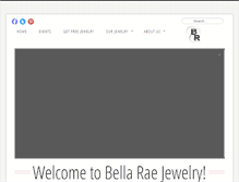 Tablet Screenshot of bellaraejewelry.com